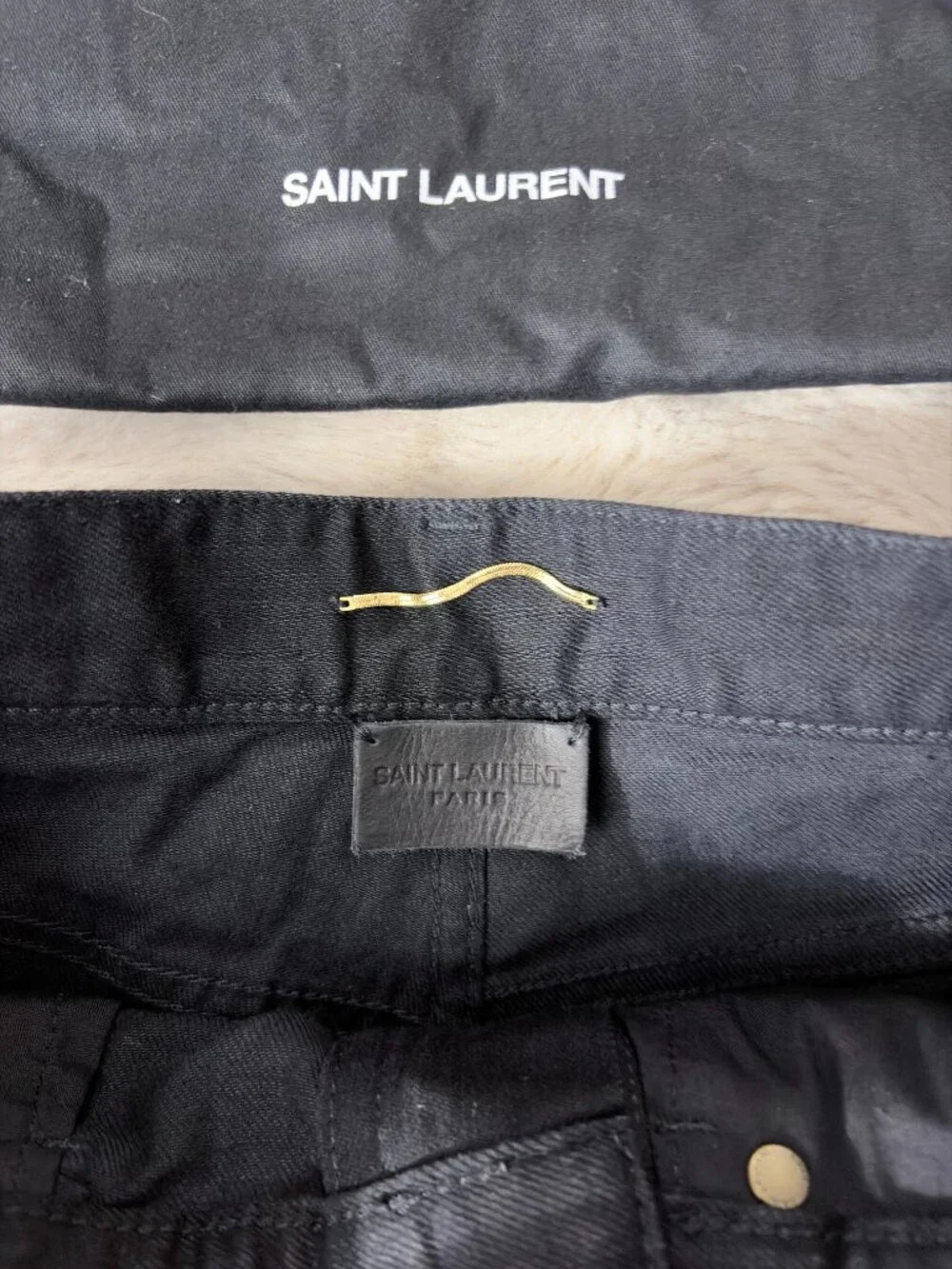 Saint Laurent Jean Shorts (Size 27)